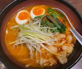 ホルモン辛味噌ラーメン