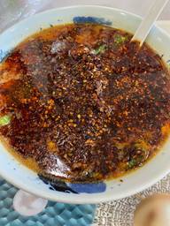 ニンニク玉子担々刀削麺 激辛12倍