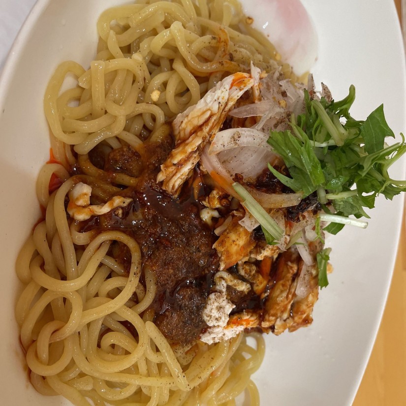 冷たい汁なし坦々麺 辛辛辛