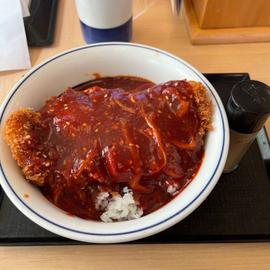 赤辛カツ丼(梅)