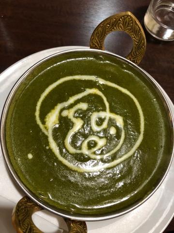 ほうれん草カレー 激辛