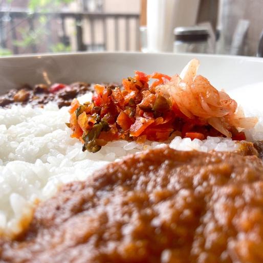 チキン＆キーマカレー 大辛口