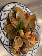 アサリとバジルのピリ辛炒め 激辛