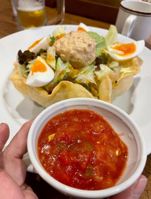 カリフォルニアタコサラダ