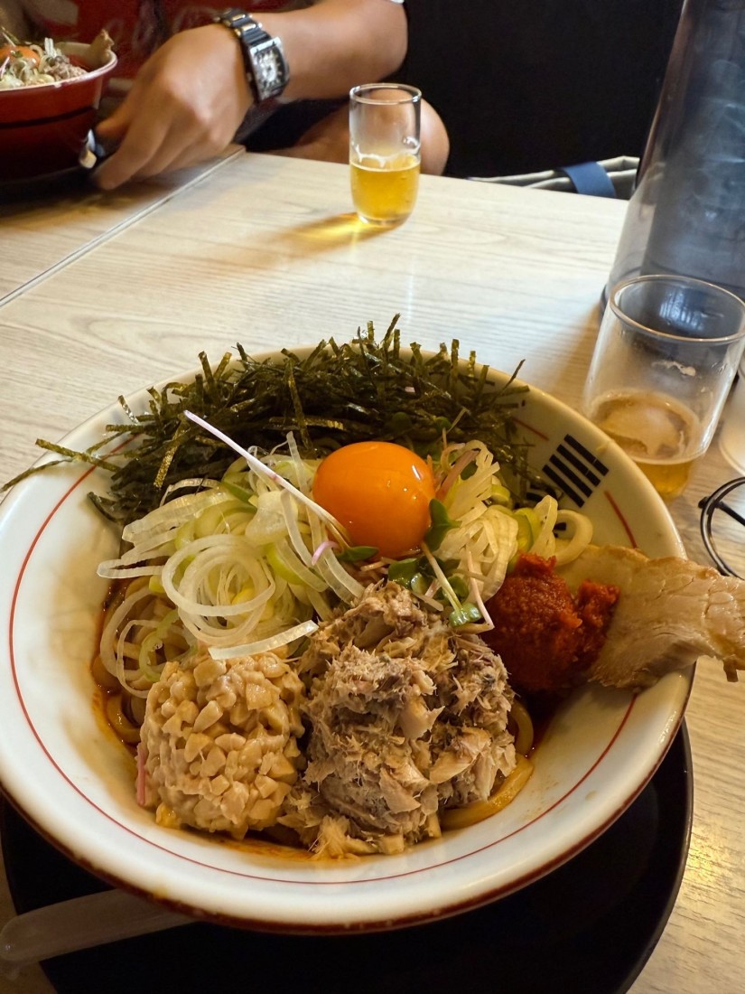 烈火ひっぱり混ぜそば 7辛