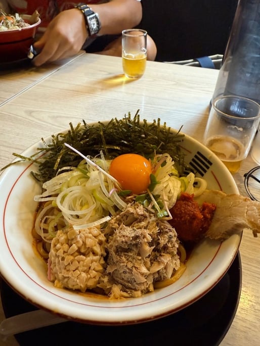 烈火ひっぱり混ぜそば 7辛