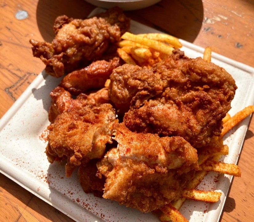 チキンとスパイシーポテト 激辛 激辛