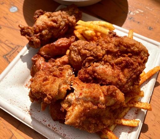 チキンとスパイシーポテト 激辛 激辛