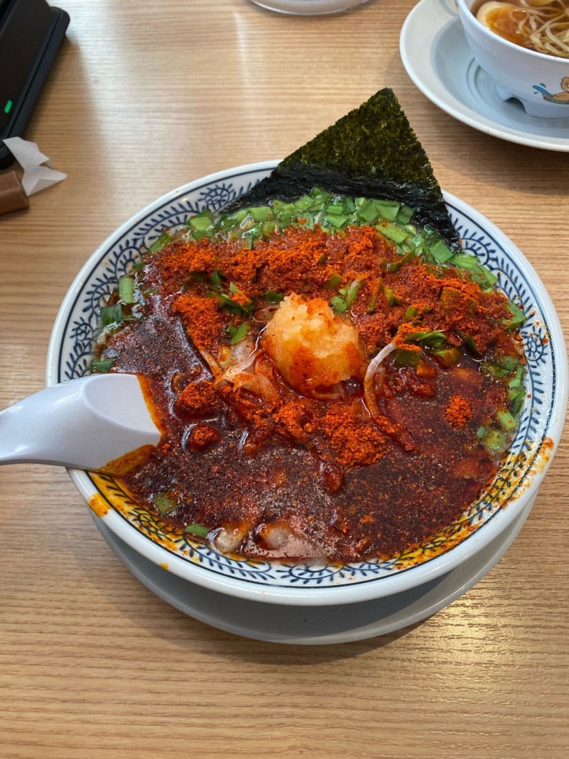 熟成醤油辛肉そば3辛 ＋5辛