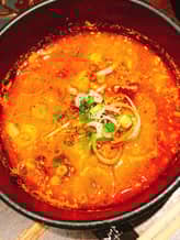 ユッケジャンクッパ 別添えカプサイシンソースあり