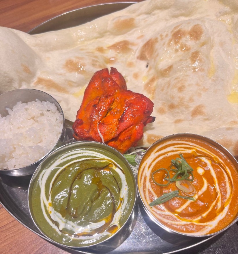 ほうれん草カレー/マトンカレー 激辛