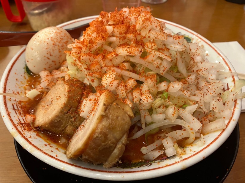 プチらーめん辛辛火山 8辛