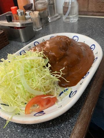 ハンバーグカレー 辛口30倍