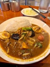 ミックスカレー(チキン) 辛口