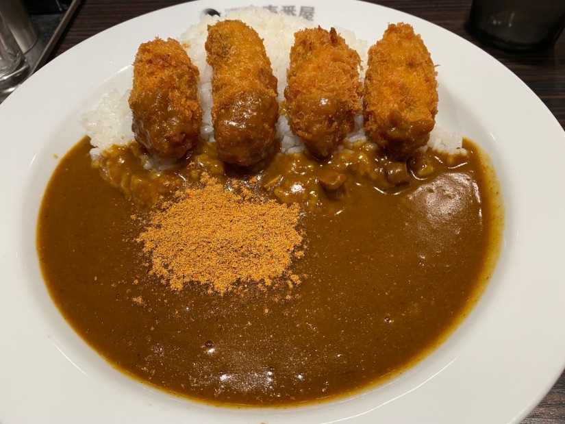 牡蠣カレー 4辛