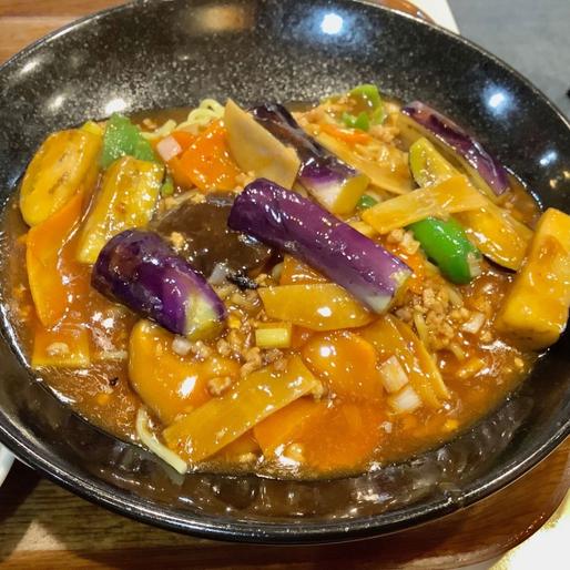 茄子の炸醤麺