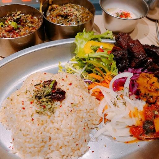 2種盛り option激辛追加