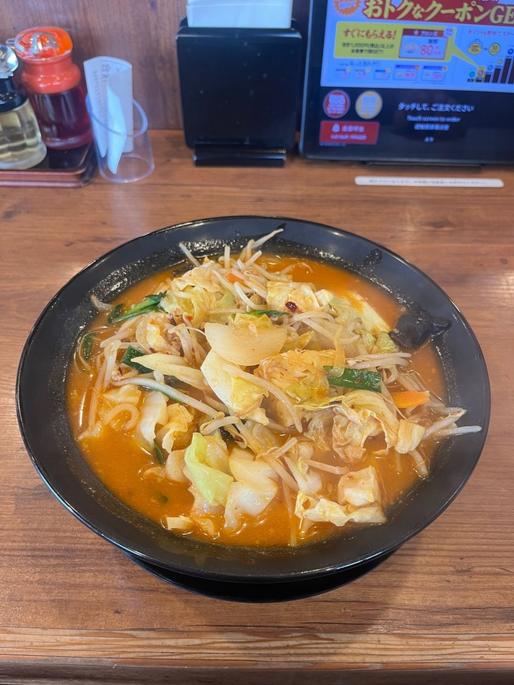 辛味噌タンメン 大辛