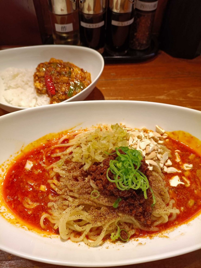 政宗担々麺汁なし 特辛