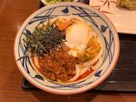 坦々まぜ釜玉