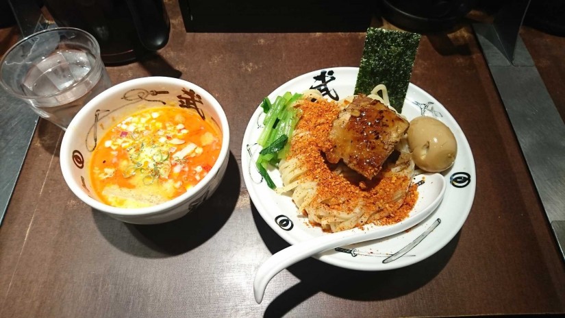 辛チーノ武仁つけ麺