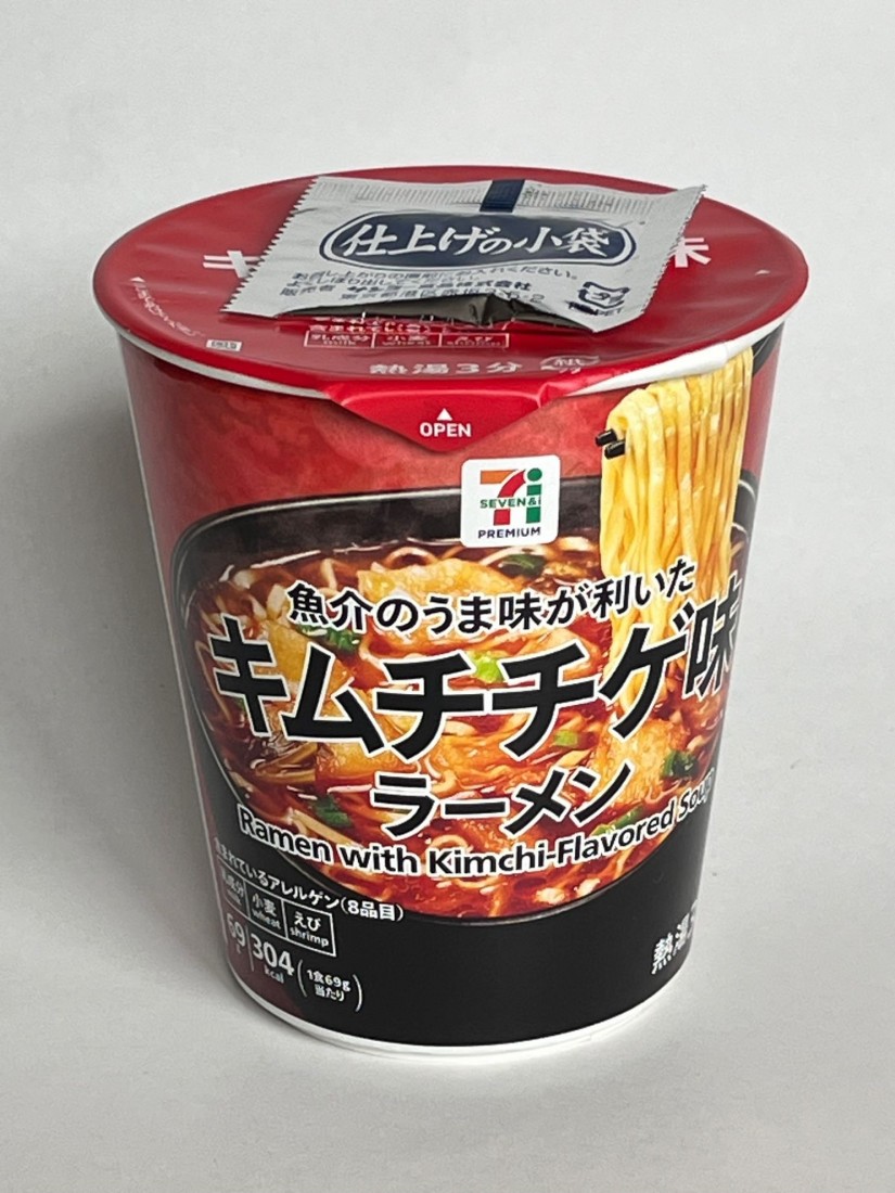 セブンプレミアム キムチチゲ味ラーメン