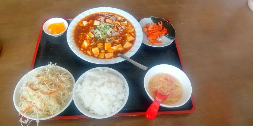 麻婆豆腐ランチ