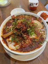 炎の濃厚塩ラーメン 大辛