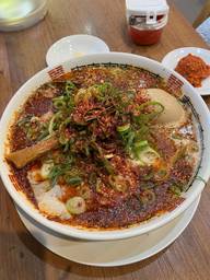 炎の濃厚塩ラーメン 大辛