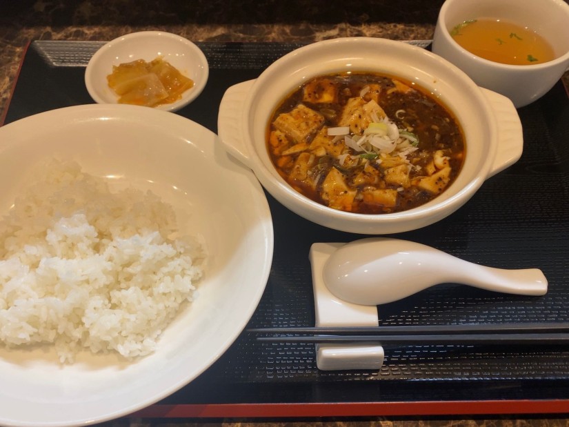麻婆豆腐セット 3辛