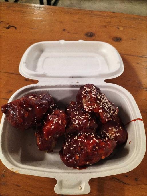 ヤンニョムチキン 激辛