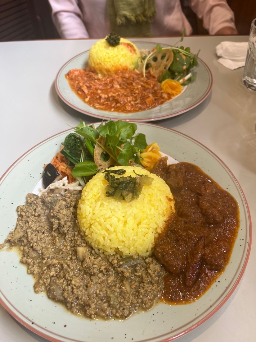 胡麻ごぼうとウドのキーマ 2辛