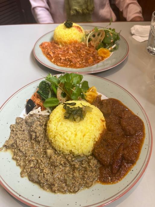 胡麻ごぼうとウドのキーマ 2辛