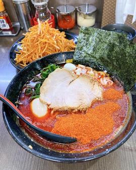 辛味ラーメン 普通、中辛、大辛、激辛