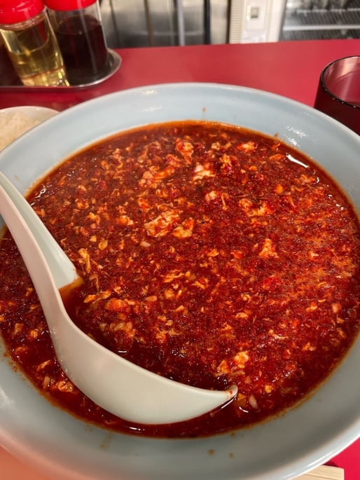 タンタンメン めちゃ辛