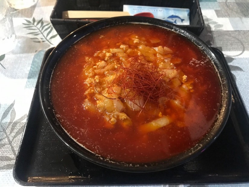 勝浦風タンタン麺 インフェルノ（激辛）