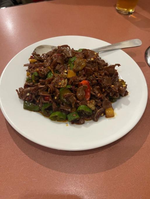 砂肝の酸辣炒め 中辛