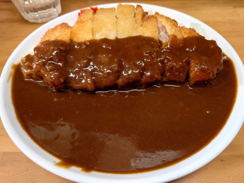 四元豚ロースカツカレー 大辛