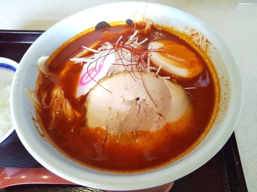 赤南蛮醤油ラーメン 激辛