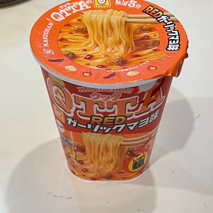 マルちゃん QTTA RED ガーリックマヨ味
