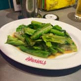 青菜の辛味噌炒め