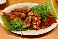 赤えびの紹興酒漬け