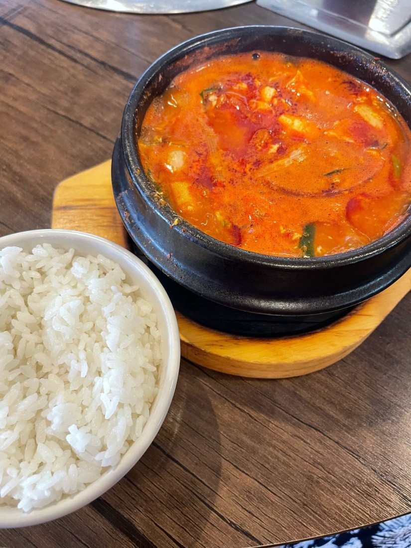 純豆腐チゲ定食