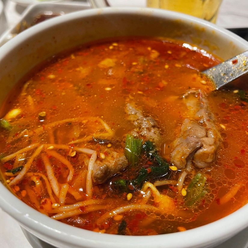 ユッケジャンスープ ピリ辛