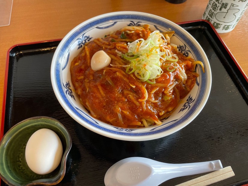 激辛あんかけ油そば（大盛）