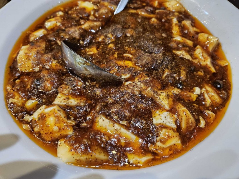 マーボードーフ 激辛山椒入り(+100円)