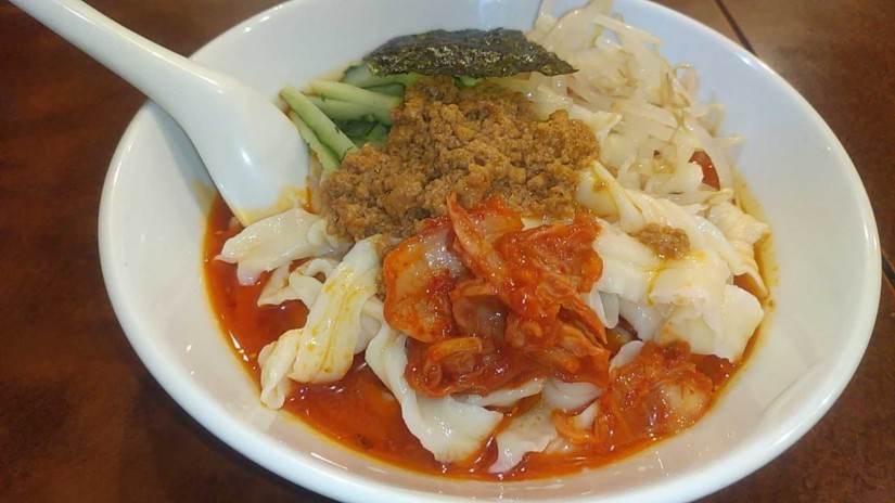 冷やし麻辣刀削麺 加辣
