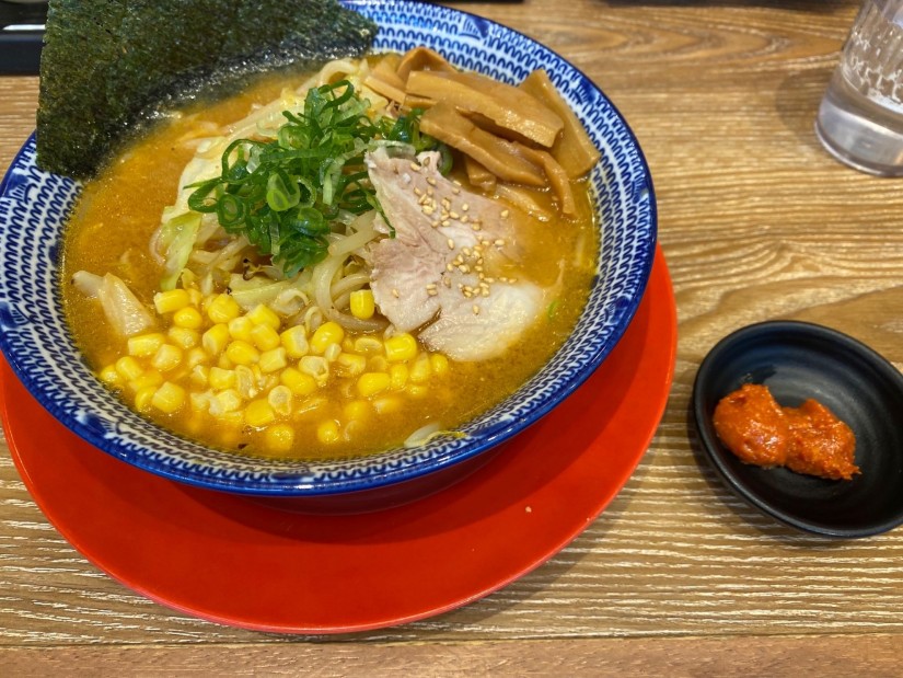 味噌ラーメン @辛味噌トッピング