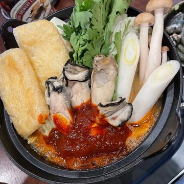 牡蠣のチゲ鍋