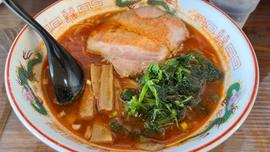 辛醤油ラーメン、地獄トッピング天国 天国